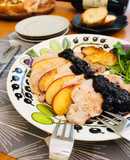 絶品♡洋風生姜焼き・プルーンソース添え