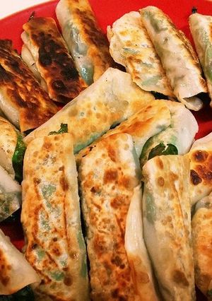ササミと大葉の餃子の皮巻。-レシピのメイン写真