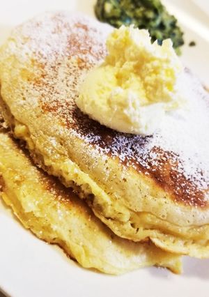 サクふわもっちりバターミルク風パンケーキ-レシピのメイン写真