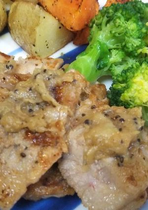 豚肉のソテー　和風Kiwi味-レシピのメイン写真