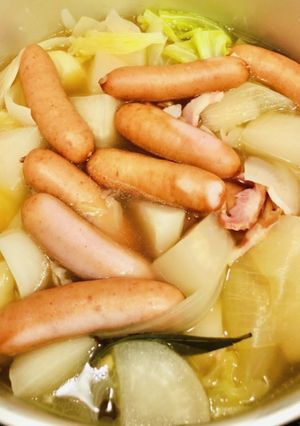 簡単♪煮るだけ☆大根とカブのポトフ^ ^-レシピのメイン写真