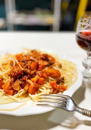 簡単！ボロネーゼパスタ♪-レシピのメイン写真