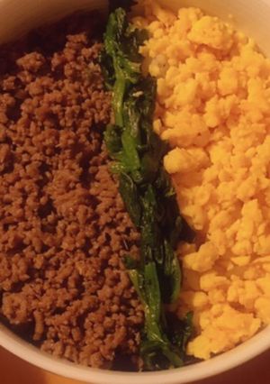 簡単!!ボリューム!!３色丼♪-レシピのメイン写真