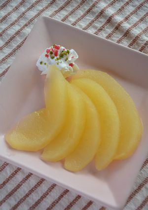 りんごのきび酢入りコンポート-レシピのメイン写真