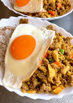 簡単ヘルシー 高野豆腐入りドライカレー-レシピのメイン写真