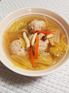 スープ&鍋に合う肉団子*˙﹀˙*)ノ"-レシピのメイン写真