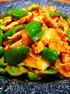 豚肉とピーマンの豆板醤炒め-レシピのメイン写真