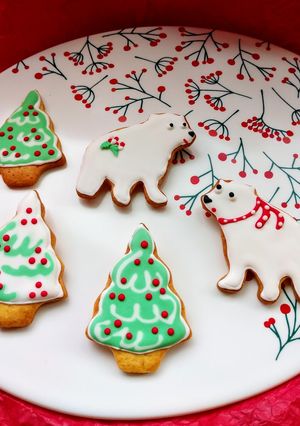 アイシングクッキーでクリスマス-レシピのメイン写真
