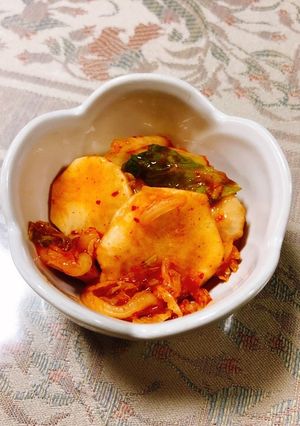 簡単!菊芋キムチ-レシピのメイン写真