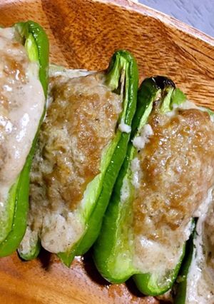 台湾風ピーマンの肉詰め-レシピのメイン写真