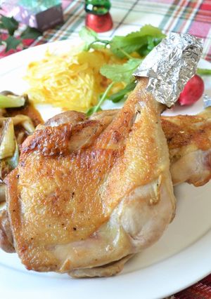 フライパンで簡単ローストチキン♪-レシピのメイン写真