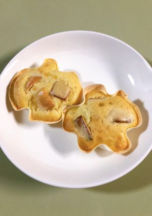 【使いきり】餃子の皮で作ったカップケーキ-レシピのメイン写真