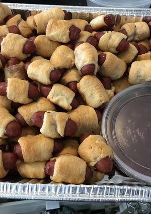 市販生地でパーティ用ミニホットドッグ-レシピのメイン写真