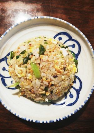 刻みワカ漬け入り鶏肉チャーハン-レシピのメイン写真