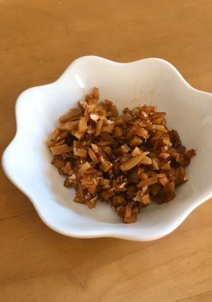 常備菜◇しょうがの佃煮◇低フォドマップ-レシピのメイン写真