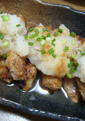 カリカリ豚ロールを大根おろしで☆-レシピのメイン写真