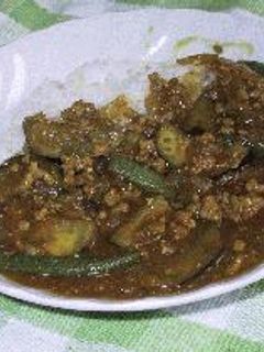 なすとひき肉のカレー-レシピのメイン写真