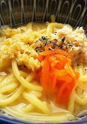 犬ご飯　魚粉香るとうにゅう麺-レシピのメイン写真