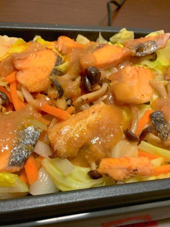 簡単おいしい!鮭のちゃんちゃん焼き-レシピのメイン写真
