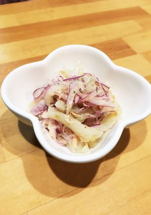 シャキホクッ!菊芋のホットな無限サラダ-レシピのメイン写真