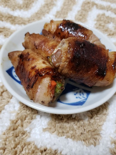 超簡単!材料4つで野菜の豚肉巻き-レシピのメイン写真