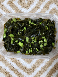 超簡単!わかめと枝豆のだしまろ酢の物-レシピのメイン写真