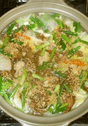 ザーサイ鍋♪簡単白菜鶏肉で-レシピのメイン写真