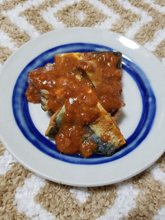 超簡単!レンチンだけ韓国風鯖の味噌煮-レシピのメイン写真