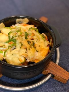 『厚揚げ』の韓国風「グラタン」-レシピのメイン写真