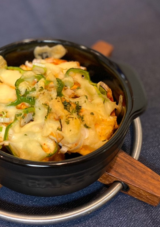 『厚揚げ』の韓国風「グラタン」-レシピのメイン写真