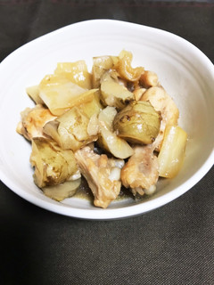 菊芋と手羽元のサイダー煮-レシピのメイン写真