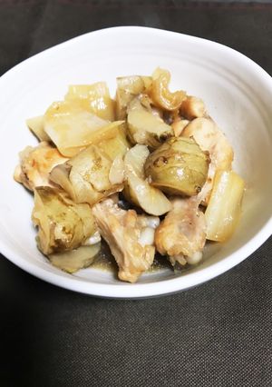 菊芋と手羽元のサイダー煮-レシピのメイン写真