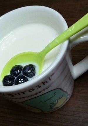 ホットでも◎タピオカミルク♪-レシピのメイン写真