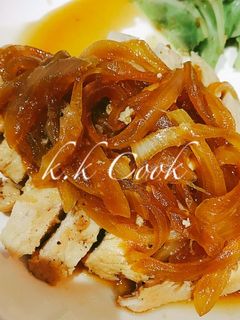 とり胸肉のオニオンソテー-レシピのメイン写真