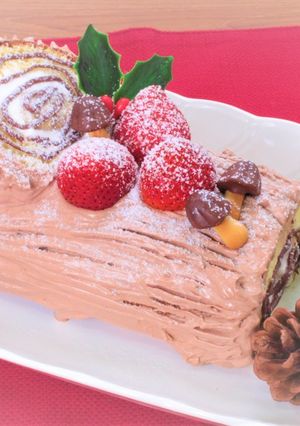 本みりんでクリスマスケーキ-レシピのメイン写真