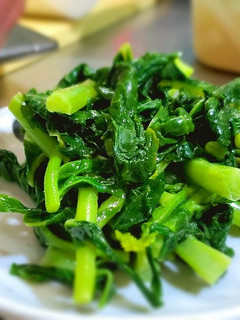 とまらない!大根の菜っ葉でからし和え-レシピのメイン写真