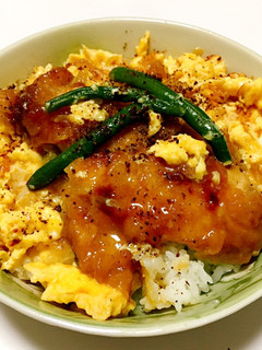 冷凍唐揚げでつくる☆がっつり親子丼-レシピのメイン写真