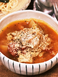保温鍋で時短!野菜たっぷりトマトスープ!-レシピのメイン写真
