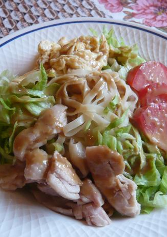 手作り胡麻だれの冷やし中華-レシピのメイン写真