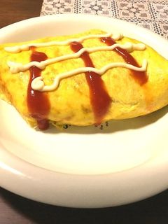 簡単オム焼きそば-レシピのメイン写真