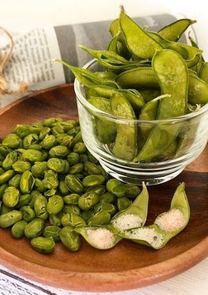 食品乾燥機「ドラミニ」で枝豆のおつまみ　-レシピのメイン写真