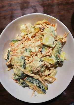 茹でかぼちゃのチーズマヨサラ★☆-レシピのメイン写真