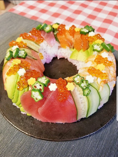 デコレーション寿司☆誕生日☆クリスマス-レシピのメイン写真