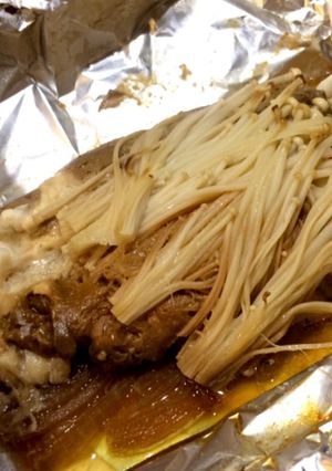 【ホイル焼】スルメイカの肝バター醤油焼き-レシピのメイン写真