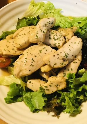 鶏むね肉のあまからはちみつソース-レシピのメイン写真