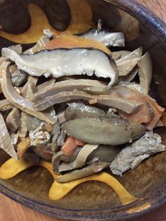 干したけのこの煮物-レシピのメイン写真