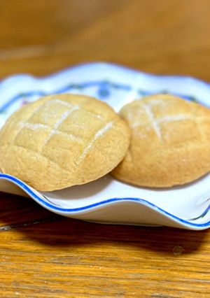 メロンパンの皮だけクッキー♫-レシピのメイン写真