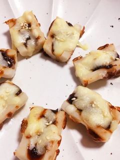 *簡単おつまみ!ちくわの海苔チーズ焼き*-レシピのメイン写真