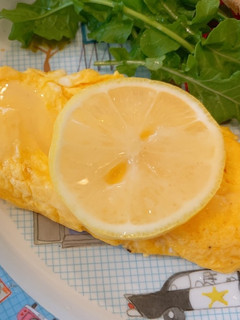 ワインにも合う レモンバターオムレツ-レシピのメイン写真