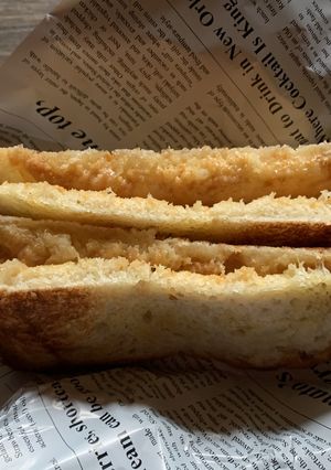 ミルキーきな粉のホットサンド-レシピのメイン写真